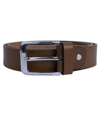 chocolate brown leather belt. casual belt walnut brown