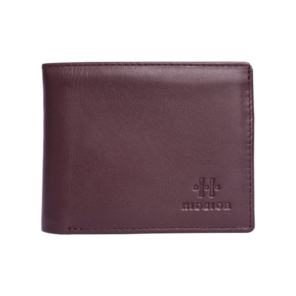 men's wallet burgundy