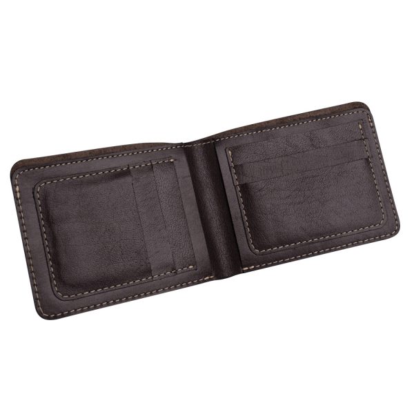 classic slim leather wallet for men