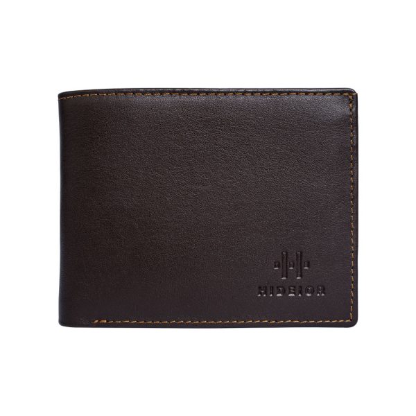 men's leather wallet brown